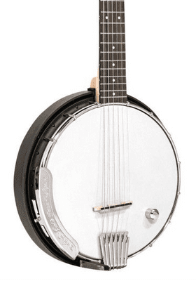 Gold Tone AC6+ Banjitar with pickup and bag