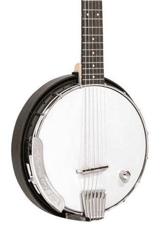 Gold Tone AC6+ Banjitar with pickup and bag