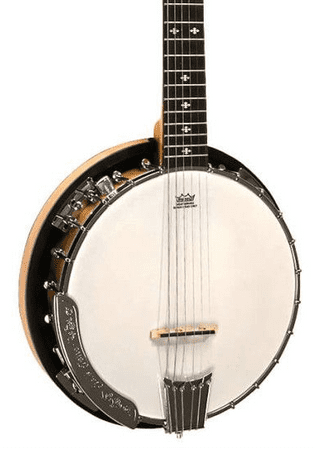Gold Tone GT500 Banjitar, 6-String Neck, Banjo Body