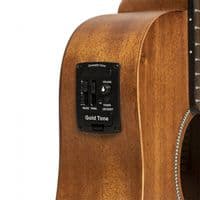 Gold Tone M-Bass 23-Inch Scale Acoustic-Electric MicroBass with Gig Bag