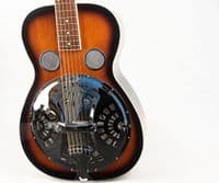 Gold Tone PBR Paul Beard Signature Roundneck Resonator with Case