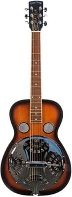 Gold Tone PBR Paul Beard Signature Roundneck Resonator with Case