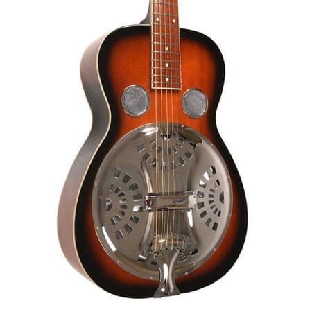 Gold Tone PBR Paul Beard Signature Roundneck Resonator with Case