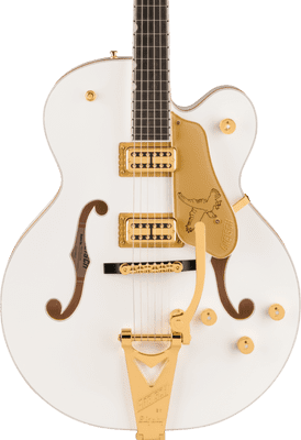 Gretsch Falcon Hollow Body with String-Thru Bigsby in White