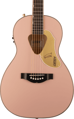 Gretsch G5021E Rancher Penguin Parlor Acoustic/Electric, Shell Pink