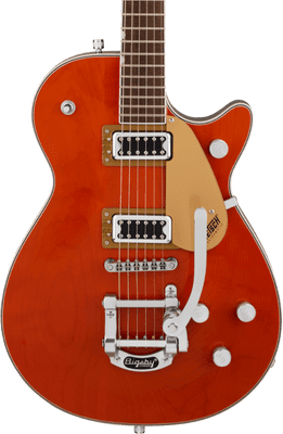 Gretsch G5230T Electromatic Jet FT Single-Cut with Bigsby, Orange Stain