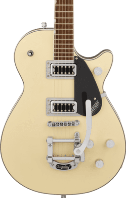 Gretsch G5230T Electromatic Jet FT Single-Cut with Bigsby, Two-Tone Vintage White/ London Grey