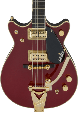 Gretsch G6131T-62 Vintage Select ’62 Jet with Bigsby, TV Jones, Vintage Firebird Red
