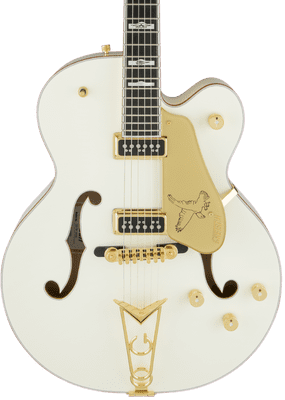 Gretsch G6136-55 Vintage Select Edition '55 Falcon Vintage White, Lacquer