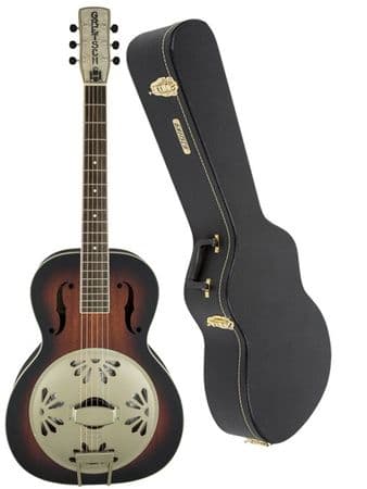 Gretsch G9241 Alligator Biscuit Electro Resonator with Hard Case