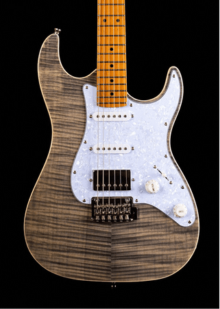 Jet JS450 Electric Guitar - Trans Black