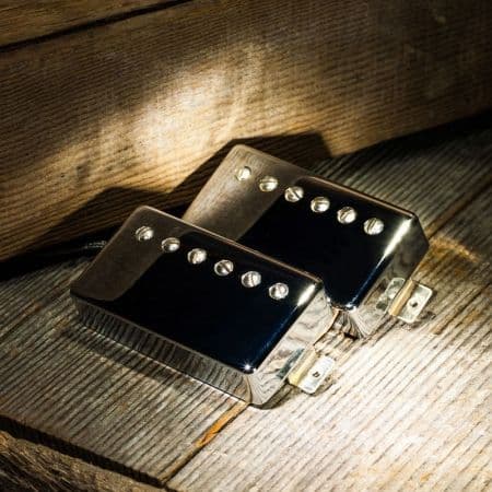 ギター Lollar Imperial Low-wind Humbucker NB Lollar Imperial Low Wind Pickup Set - Set of 2