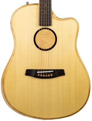 LR Baggs AEG 1 Acoustic Electric Guitar Natural, Inc Gigbag