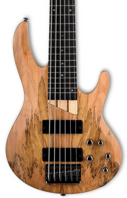 LTD B-206SM NATURAL SATIN Spalted Maple