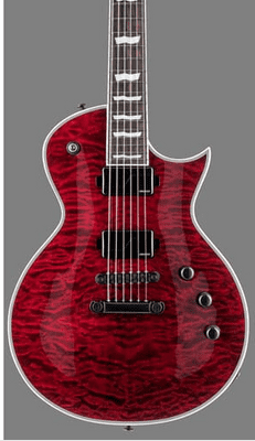 LTD EC-1000 SEE THRU BLK CHERRY FLUENCE