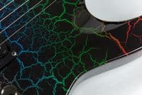 LTD M-1 Custom '87 Series Electric Guitar in Rainbow Crackle Pre Owned