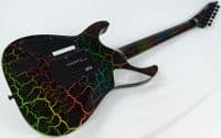 LTD M-1 Custom '87 Series Electric Guitar in Rainbow Crackle Pre Owned