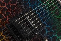 LTD M-1 Custom '87 Series Electric Guitar in Rainbow Crackle Pre Owned