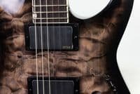 LTD MH-400HT QM See Thru Black Sunburst Guitar