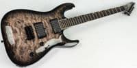 LTD MH-400HT QM See Thru Black Sunburst Guitar