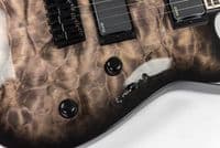 LTD MH-400HT QM See Thru Black Sunburst Guitar