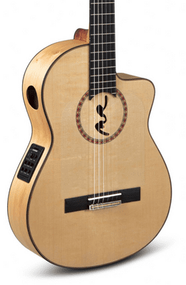 Manuel Rodriguez 4/4 Flamenco FF Sabicas Boca Cutaway E-Acoustic, all solid