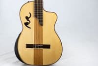 Manuel Rodriguez Café Cortado Electro Classical Guitar Santos Rosewood