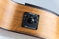 Manuel Rodriguez Cafe Cortado Curly Walnut Electro Classical