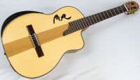 Manuel Rodriguez Cafe Cortado Curly Walnut Electro Classical