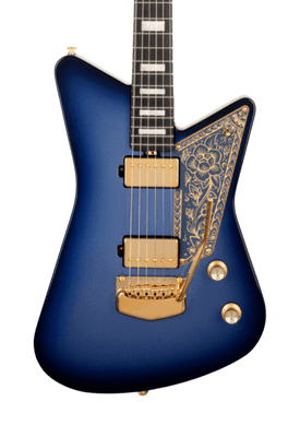 Mariposa - Galaxy Pearl - Roasted Maple Neck Ebony Fretboard - Blue Pickguard