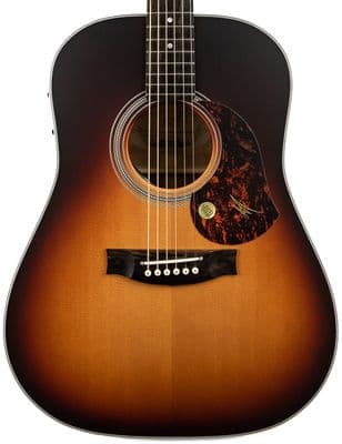 Maton Troubadour Dreadnought Electro Acoustic with Case