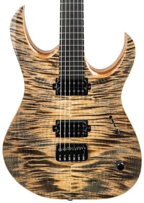 Mayones Duvell Elite 6 Black Feather 4A Flame