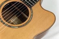 Mcilroy A25c Cedar Walnut Guitar, Celtic Knot, LR Baggs Hifi Pickup