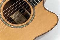 Mcilroy A25c Cedar Walnut Guitar with Case