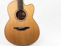 Mcilroy A25c Cedar Walnut Guitar with Celtic Knot Inlay