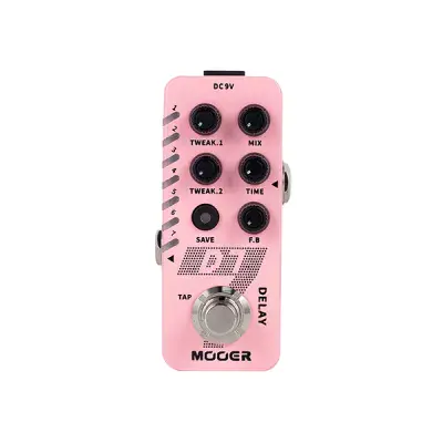 Mooer D7 Digital Delay Micro Fx Pedal