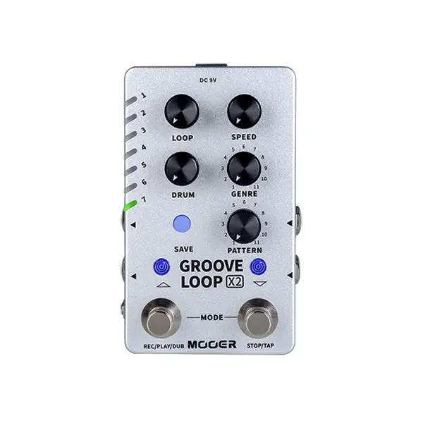 Mooer Groove Loop X2 Stereo Looper & Drum Machine