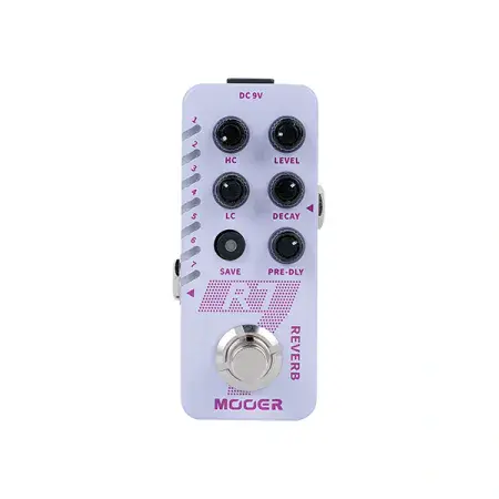 Mooer R7 Reverb Micro Fx Pedal with 7 Reverbs