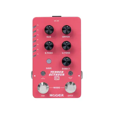 Mooer Tender Octaver X2 Stereo Octave Pedal