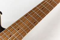 Music Man Axis Charcoal Cloud Flame Guitar Satin, Roasted Neck