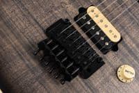 Music Man Axis Charcoal Cloud Flame Guitar Satin, Roasted Neck