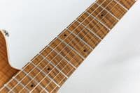 Music Man Axis Super Sport Honey Pot Flame Top with Roasted Neck