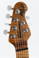 Music Man Axis Super Sport Honey Pot Flame Top with Roasted Neck