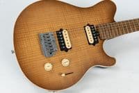 Music Man Axis Super Sport Honey Pot Flame Top with Roasted Neck