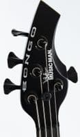 Music Man Bongo 4 HH Stealth Black Bass Guitar