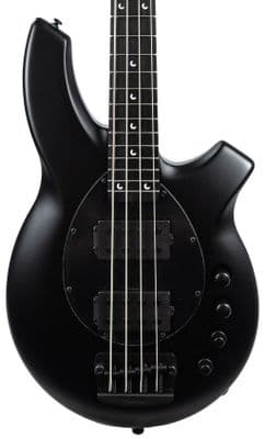 Music Man Bongo 4 HH Stealth Black Bass Guitar