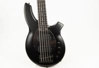 Music Man Bongo 5 Stealth Black Bass Guitar