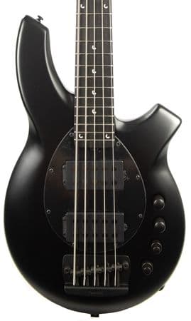 Music Man Bongo 5 Stealth Black Bass Guitar