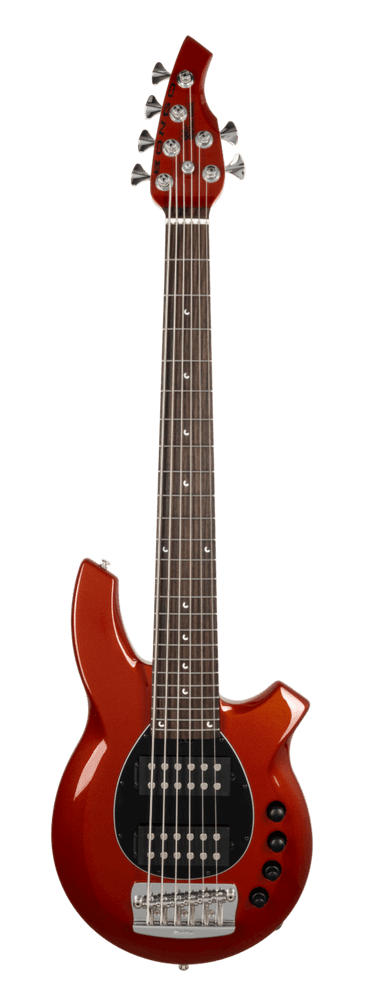 Music Man Bongo 6 HH - Blood Orange - Rosewood - Black PG