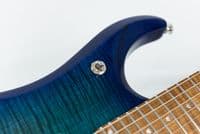 Music Man JP15 John Petrucci Signature Cerulean Paradise Flame